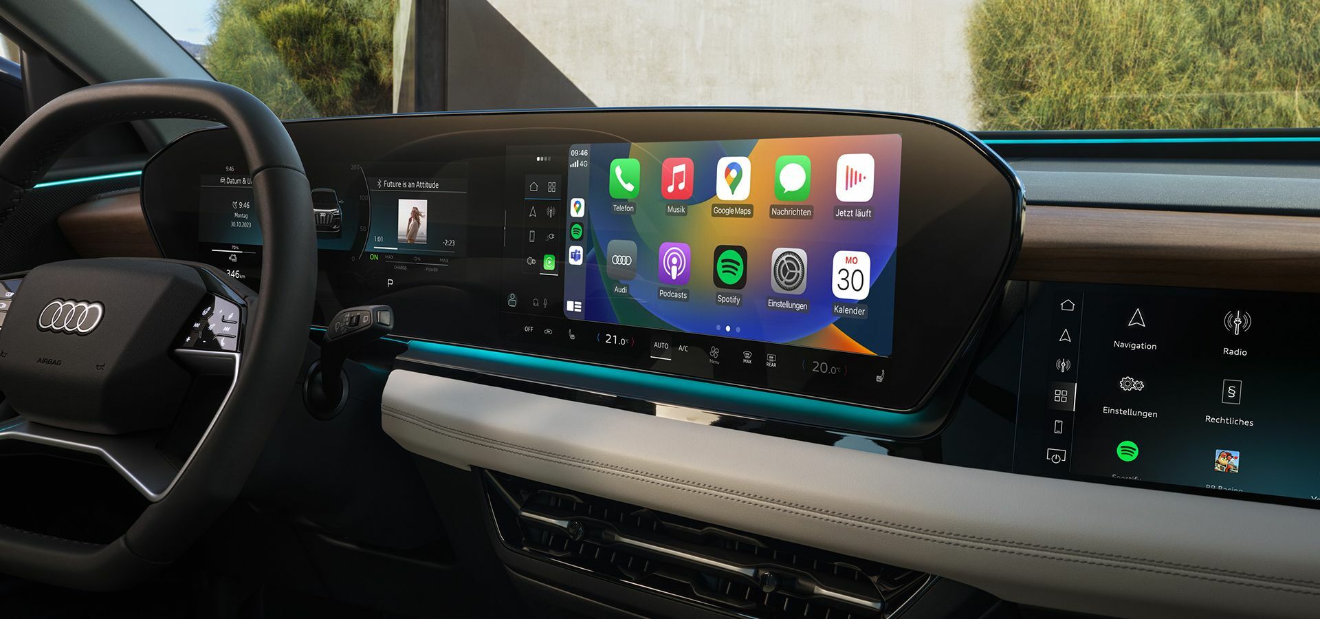 Infotainment Q6 e-tron 