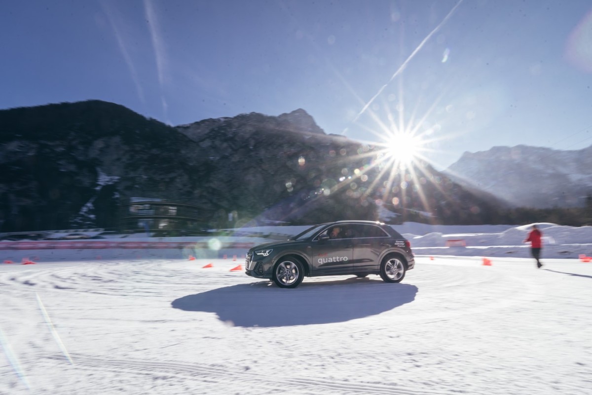 Audi quattro zimsko doživetje