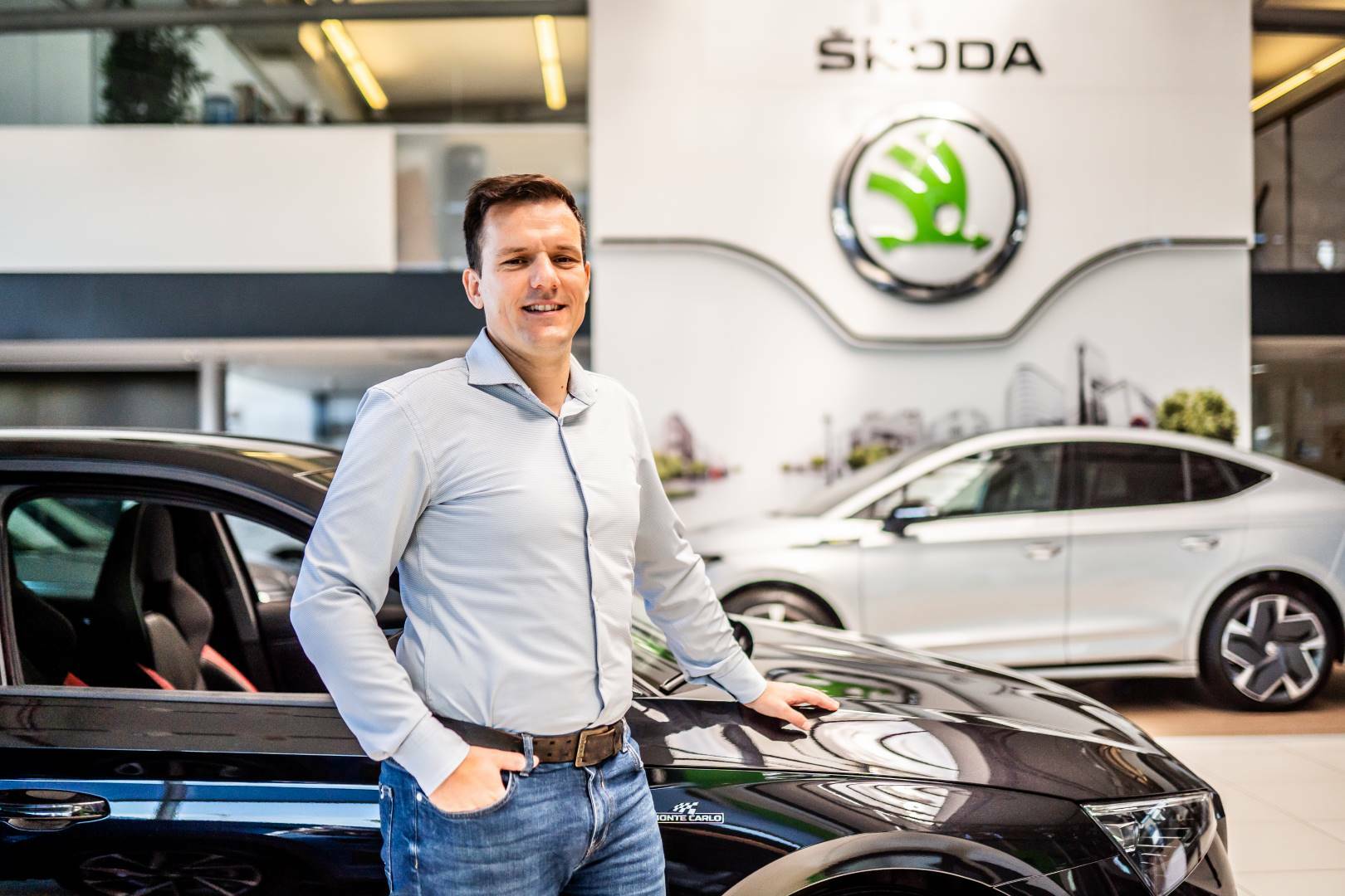 Damjan Kos, vodja prodaje znamke Škoda