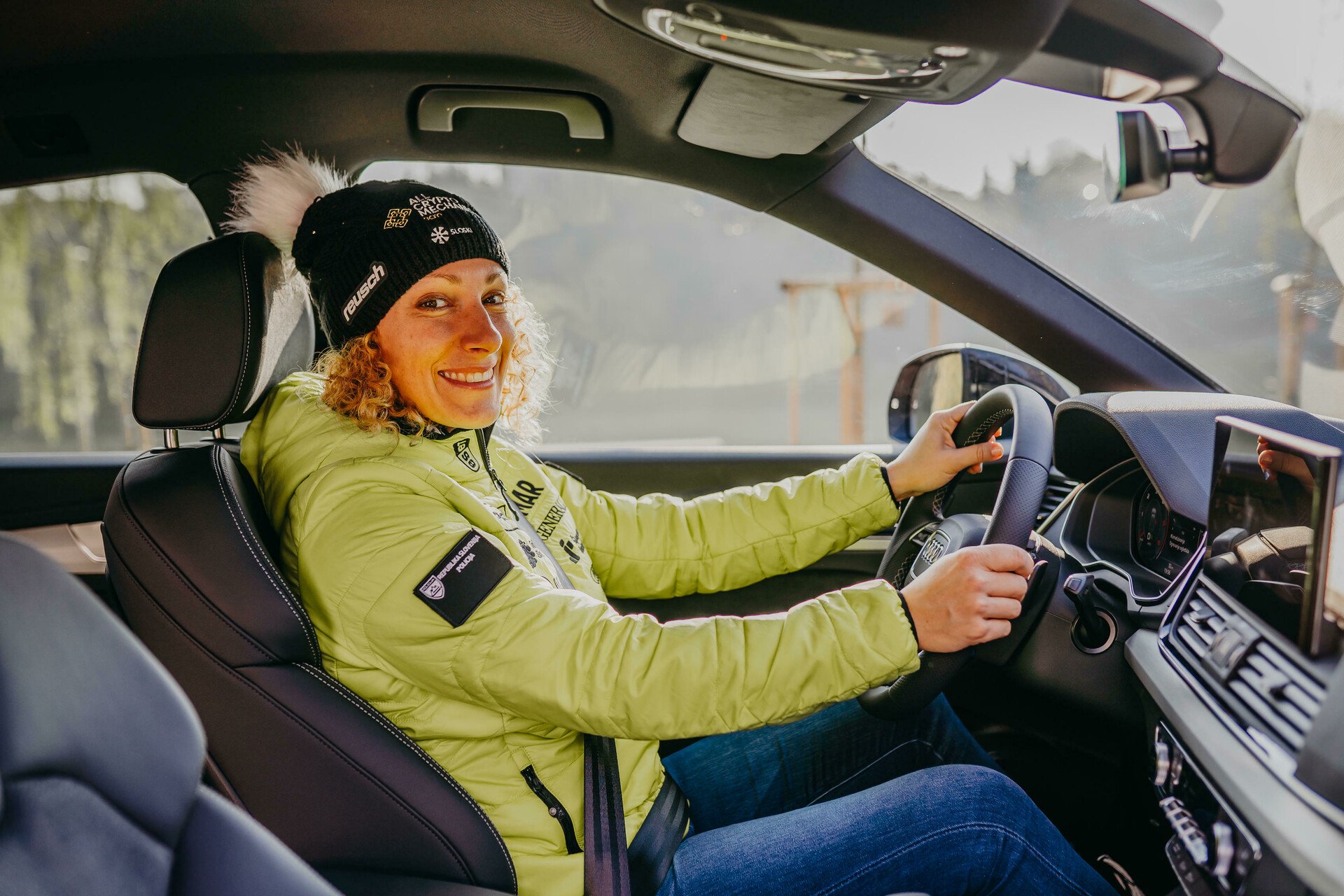 Ilka Štuhec in novi Audi Q5 Sportback S line