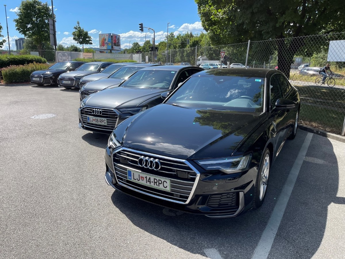 Porsche Verovškova - prevzem vozil Audi A6