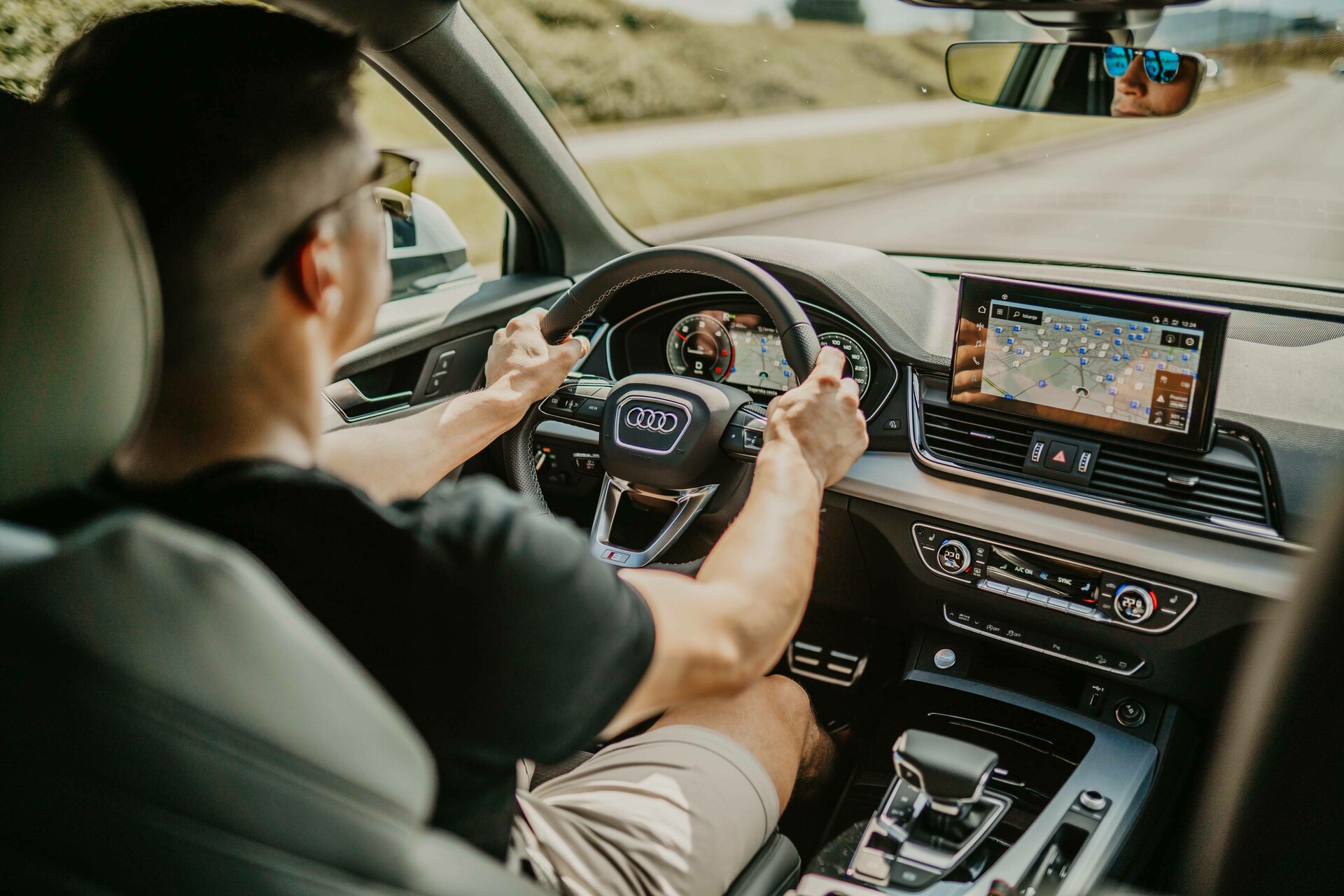 Žan Kranjec in novi Audi Q5 S line