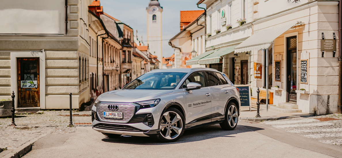 Novi Audi Q4 e-tron - povsem električen